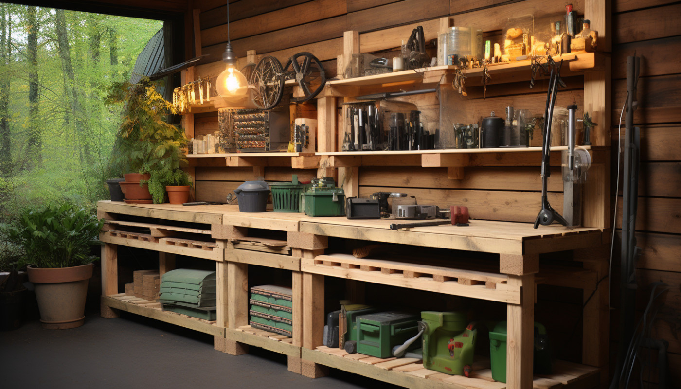 Comment fabriquer une étagère à palette?