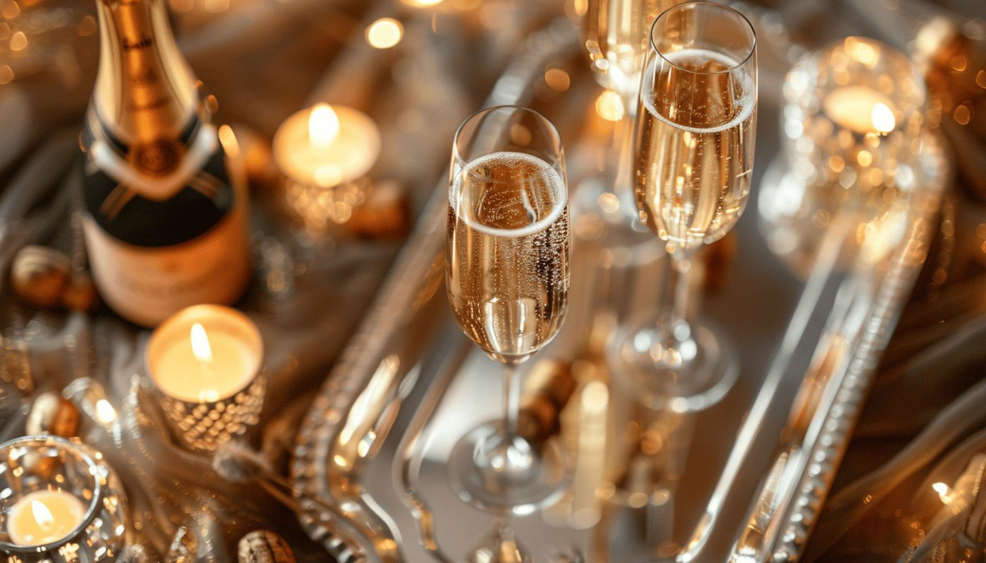 Divers - L'art de servir le champagne : Température et types de verres recommandés