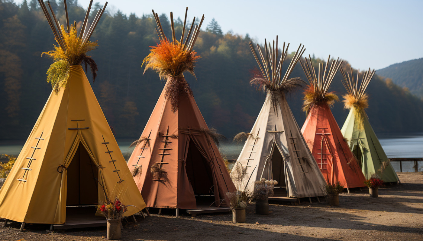 Quels sont les différents styles de tipis pour extérieur